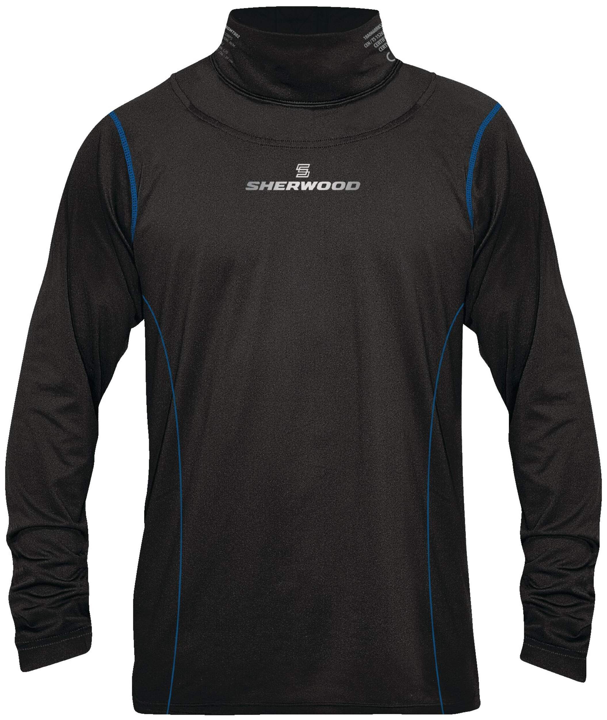 T-shirt à manches longues Sherwood avec protège-cou - Senior